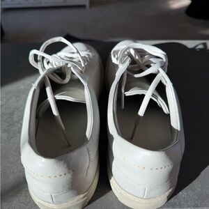 Oliver Cabell Gray Leather Sneakers